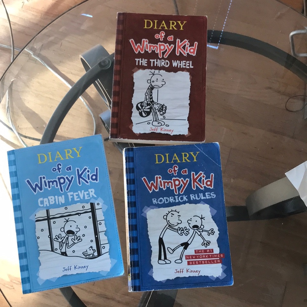 Diary of a wimpy kid book bundle